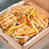 Savoury Skepasti Served at Merhaba Takeaway in Bellshill